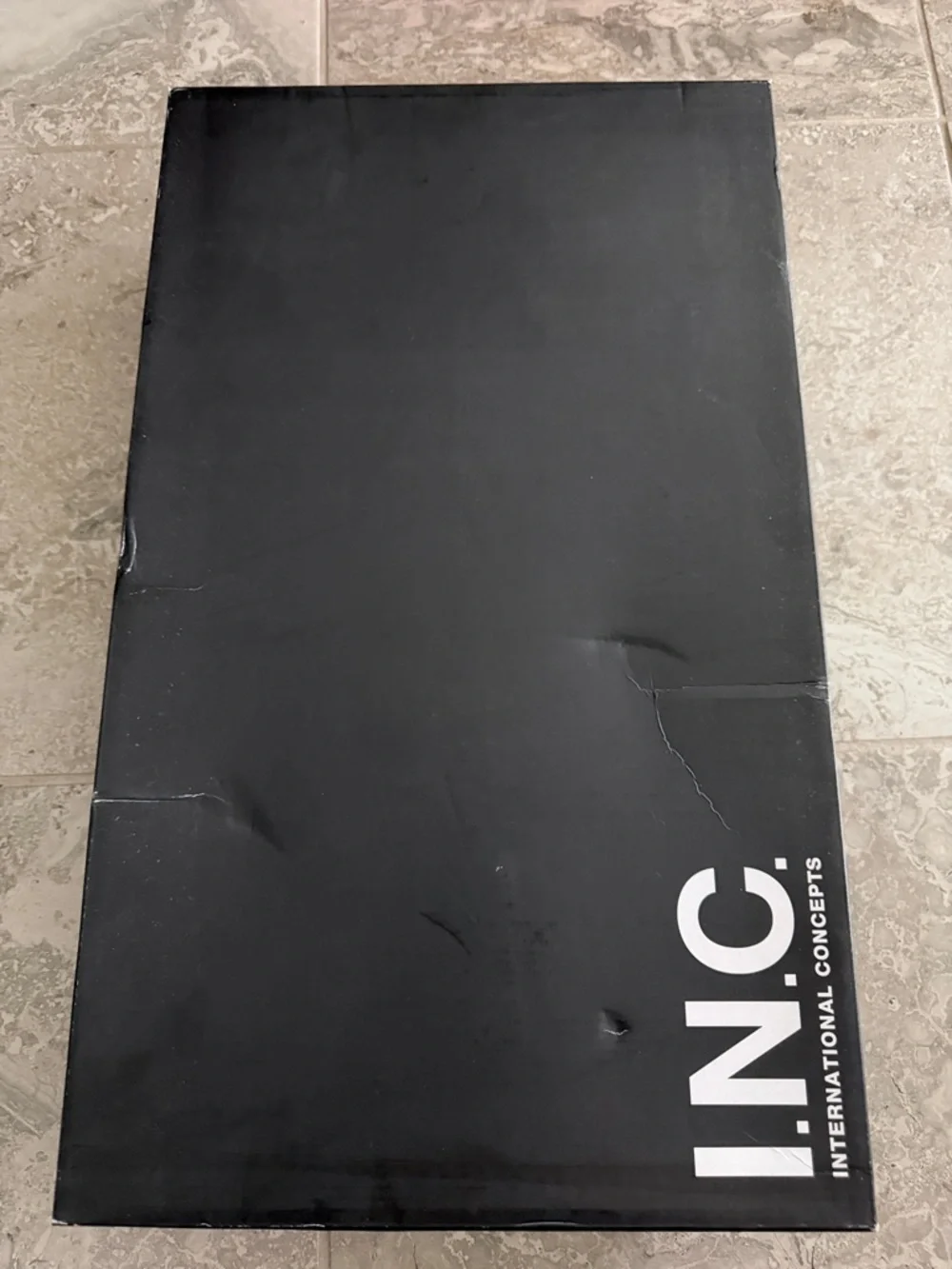 INC Skylar Knee-High Black Sequin Dress Boots, Size 6, NEW in Box